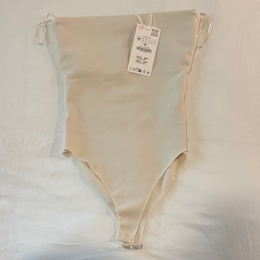 Zara Cream Bodysuit
